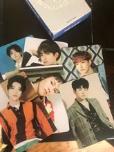 54 unids/set Kpop niños perdidos desbloquear Lomo tarjetas ATEEZ TXT dos veces NCT 2020 127 sueño TXT de terciopelo rojo GOT7 ENHYPEN ITZY tarjeta para álbum de fotos