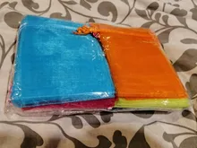 Paquete de joyería Organza, bolsa de regalo de fiesta, boda, cumpleaños y Navidad, 5x7, 7x9, 9x12, 10x15 cm, 100 uds.