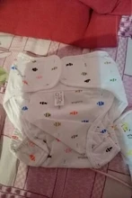 Pañales de algodón con estampado para bebé, pañal de tela reutilizable, lavable, cubierta de bolsillo, bragas cambiantes