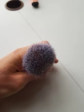 1PC profesional de los hombres brocha de afeitar con mango de madera de Nylon puro para hombres de limpieza de máscara cosméticos herramienta