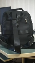 Vento Marea-mochila impermeable de viaje para mujer, bolso de hombro informal, Oxford, de gran capacidad, color negro, 2020