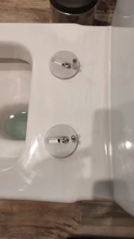 2Pcs Top Fix WC Toilet Seat Hinges Fittings Quick Release Hinge Screw Drop Shipping