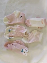 Calcetines para bebés e infantes de 0 a 3 años, 5 par/lote, malla de algodón, accesorios para recién nacidos