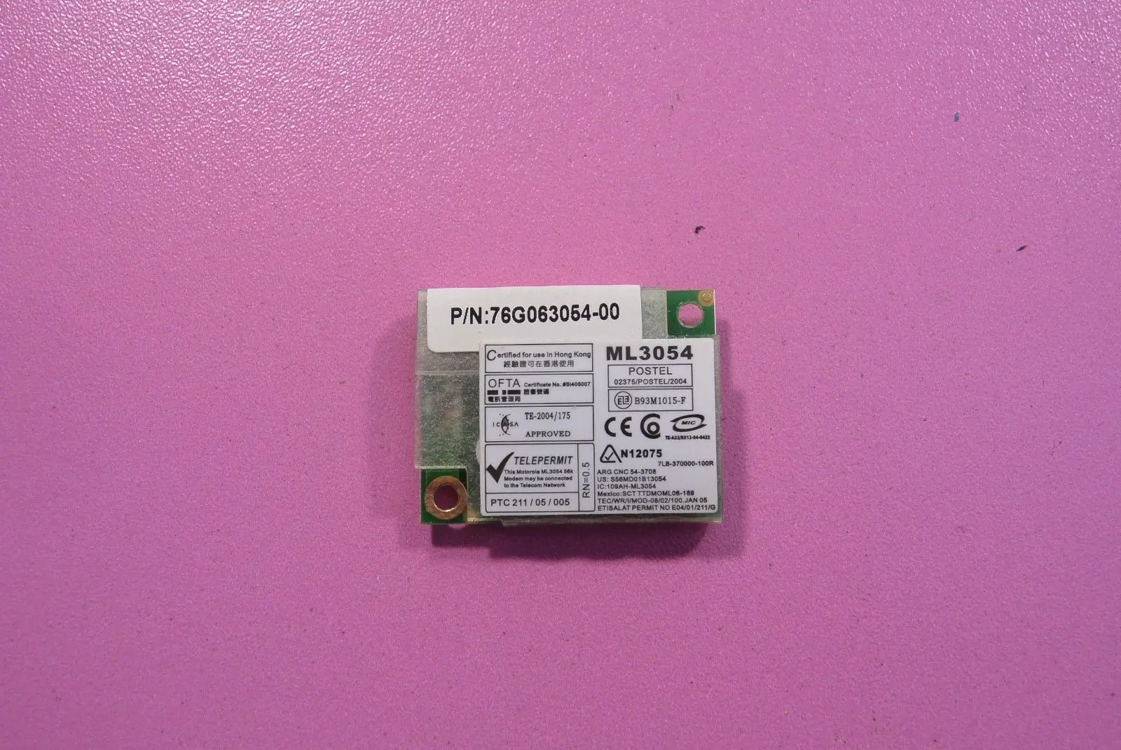 Fujitsu Siemens Amilo Pi 2550 Pi2530 PA 2510 PA1510 плата Модема 76G063054 | Компьютеры и офис