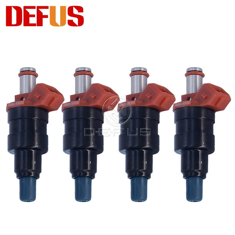 

DEFUS 4X OEM 16600-40F01 Bico Fuel Injector Nozzle For Nissan 240SX AXXESS Stanza Maxima 1.6L 2.0L 2.4L 3.0L 1660040F01 New