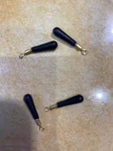 Flotadores de pesca de goma con cabeza de cobre, asiento de boya de rotación, flotador de pesca Led, accesorios de pesca, 50 Uds.