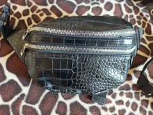 Riñonera de piel sintética de cocodrilo unisex, bolso de pecho con cinturón de alta calidad, 2019