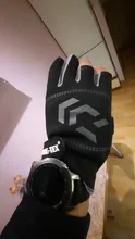 Guantes de pesca antideslizantes para hombre, protectores de manos para pesca, para deportes al aire libre, con corte de tres dedos