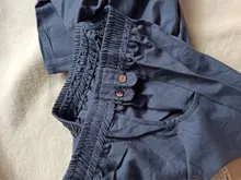 Las mujeres de lino de algodón pantalones casuales de talla grande pantalones de talle alto naranja ancho de la pierna pantalones sueltos mujer gris elegante Calle 2021