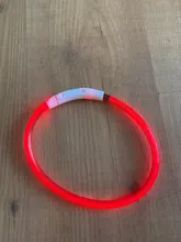 Dog-Collars Glowing Flashing Pet-Dog Rechargeable LED Night-Safety Luminous