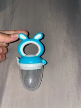 Chupete con mordedor de comida fresca para bebé, tete de alimentación con seguro para la tetina, pezón de alimentación para niños