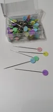Sewing-Tool Pins Needle-Arts Patchwork Flower-Head-Pins 100pcs Mixed-Colors High-Quality
