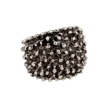 

Women's ring oversized chasing (55016)