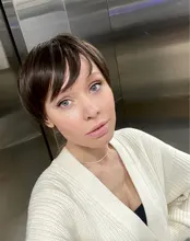 LUPU negro rubio corto pelucas de pelo sintético chico guapo Cosplay peluca Natural falsas pelo de alta temperatura de fibra