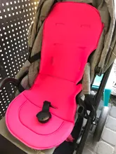 Cojín suave para cochecito de bebé, alfombrilla para asiento de coche, cubierta para silla de bebé, almohadilla de forro lavable, accesorios para cochecito de bebé