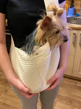 Bolso de viaje para perros y cachorros Gato hecho a mano para exteriores de lona bolso grande de hombro transpirable transportin perro bolso para perro pequeño bolso mascota