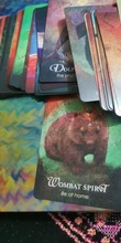 Las cartas del Tarot cubierta juegos inglés versión Tarot tarjeta el espíritu Animal Oracle juego de mesa para fiesta de la Familia Diversión jugando juegos
