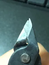 1 Uds azul de lado cizalla cortadora Clipper de cordón Alicates para alambre de joyería herramientas de alicates, herramientas y equipo