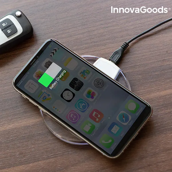 Беспроводное зарядное устройство Qi для смартфонов Wh InnovaGoods