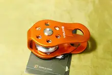 XINDA-polea de escalada en roca, herramienta de supervivencia al aire libre, aparejo de elevación alta, 5 colores