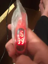 Reloj sencillo con anillo de mano para mujer, pulsera electrónica de moda deportiva Led, Reloj deportivo para hombre, envío directo, 2019