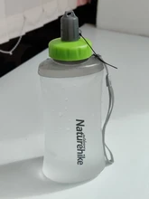 Naturehike 500 de 750ml Mini portátil de silicona plegable ultraligero botella deportiva botellas de agua para Outdoor montañismo taza NH61A065-B
