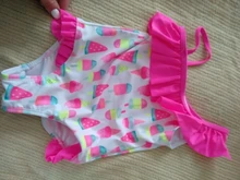 Girls Swimwear Beach-Wear Bathing-Suit-St146mix One-Piece Kids for 2--12year Swimsuit