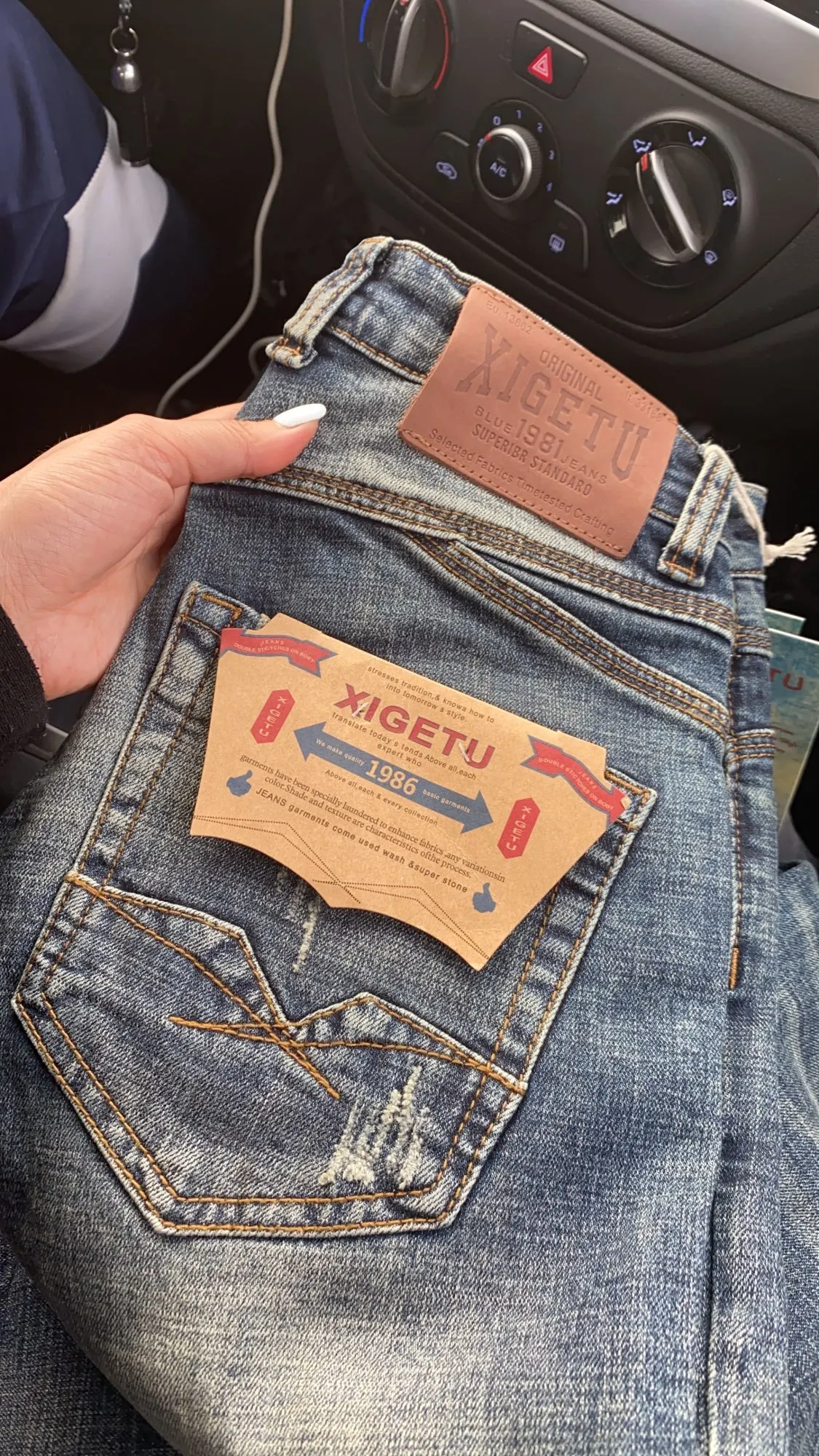 Vintage Designer Men Jeans High Quality Slim Fit Cotton Denim Pants Ripped Jeans For Men Wild Classical Jeans Homme Size 28 38 Jeans Aliexpress