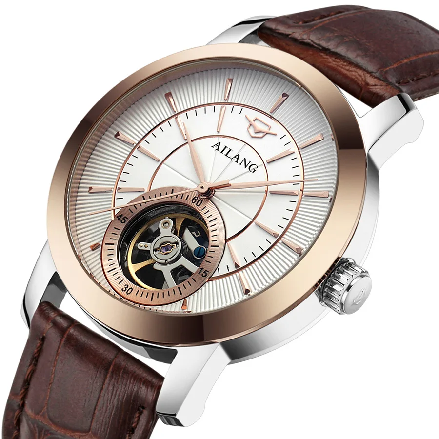 

AI LANG men watch waterproof fully automatic machinery watch