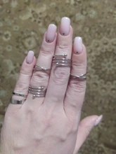 Conjuntos de anillos coreanos para mujer, joyería Pop sencilla, anillos de oro a la moda, venta al por mayor, 2020