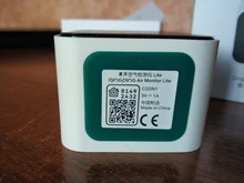Xiaomi-Detector de aire Qingping Lite CO2 PM2.5, Monitor de temperatura y humedad, pantalla táctil que funciona con la aplicación Mijia Apple HomeKit