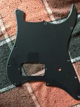 Pleroo-piezas para guitarra de EE. UU./México Fd Stratocaster ST, golpeador en blanco, 11 agujeros, spec US Strat con puente Humbucker