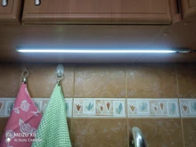 Luz LED para debajo de gabinete mano barrido interruptor luces led para gabinetes de cocina 5W/6W/7W Sensor lámpara de luces de la noche del LED