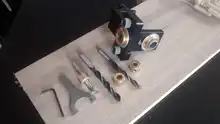 Plantilla para agujeros ajustable para carpintería, 3 en 1, con taladradora de 8/15mm, para guía de perforación, localizados, perforadora, herramientas