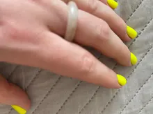 17KM-anillo acrílico de resina transparente para mujer, creativo coreano cuadrado geométrico redondo Irregular, joyería