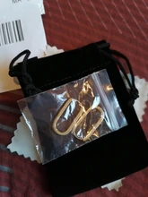 XIYANIKE 925 de plata esterlina coreano nuevo de moda O en forma de cuadrado pendientes de aro temperamento Simple encanto elegante, accesorios de la joyería