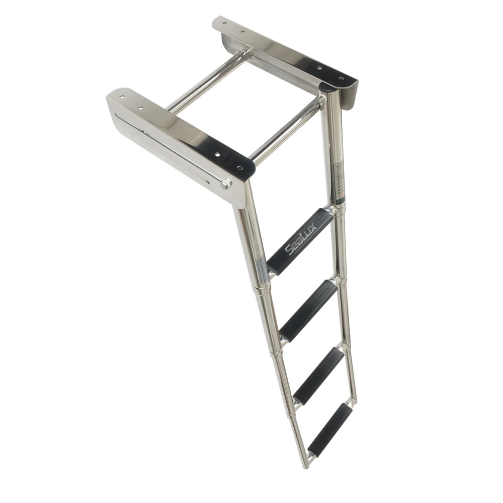 Sealux Under Platform 4 Steps Stainless Steel Telescoping Ladder Swim Step passed 400h salt spray test