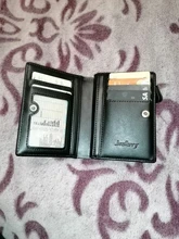 Baellerry-billeteras cortas para hombre, nuevo soporte para tarjetas, multifunción, de cuero, con cremallera para hombre, billetera con bolsillo para monedas