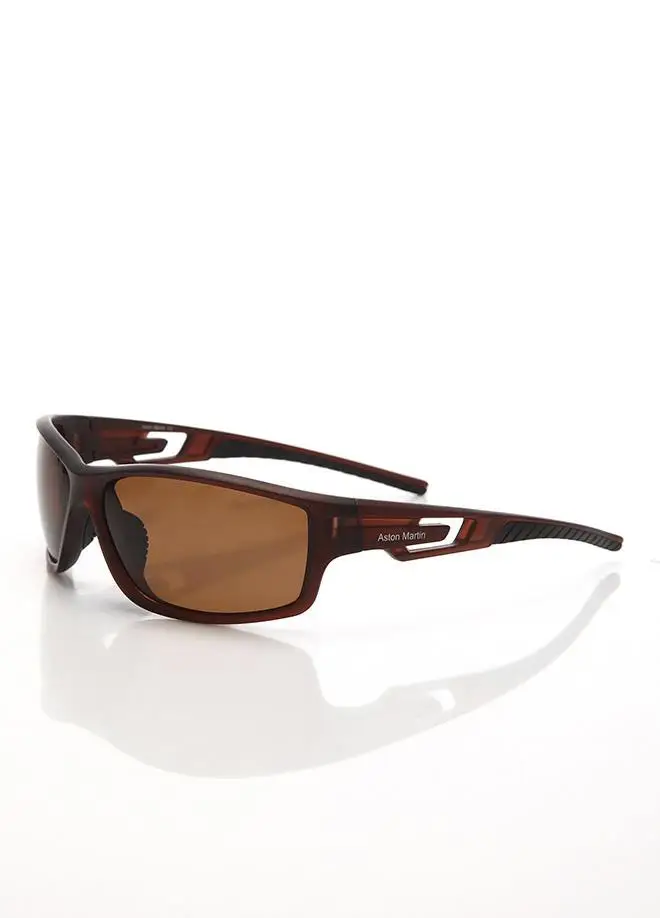 

Men's sunglasses amr 5231 03 65 bone metallic organic rectangle rectangular 65-10-125 aston martin