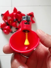 Drinking-Cups Breeding-Equipment Chicken-Fowl Plastic Automatic Quail Poultry-Water 10pcs