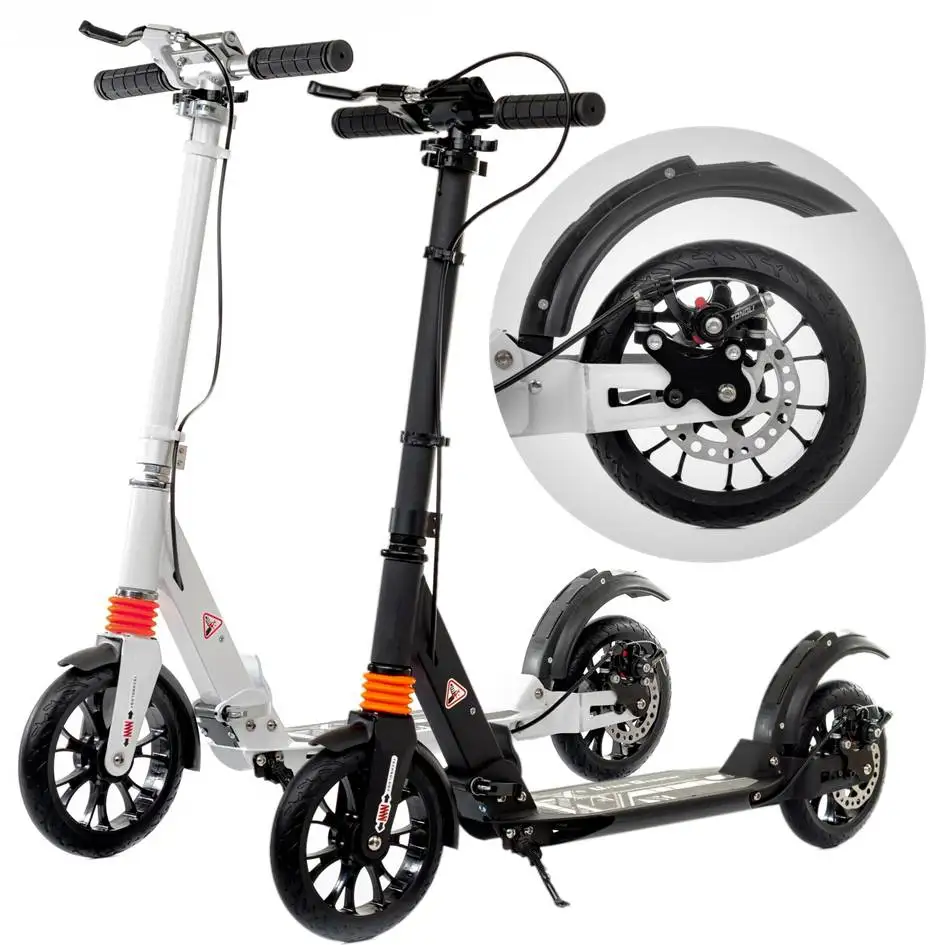 городской самокат urban scooter disk. самокат scooter urban sr 2-019. колесо 200мм с дисковым тормозом. самокат городской складной city scooter disk. Urban scooter disc, 200 мм.