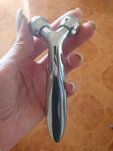 Rodillo masajeador 3D para estiramiento de la piel, herramienta de masaje Facial para estiramiento de la piel, arrugas, Bar360, giratoria, cara delgada Y con forma