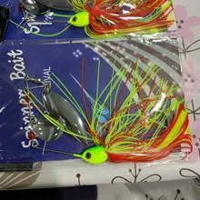 JSM 10 unids/lote Señuelos de Pesca tipo cuchara spinner cebo para Lucio pesca wobbler metal cebos spinnerbait isca artificial señuelo duro