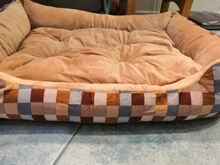 Kennel Pet-Bed Dog Large Warm-Pad Small Waterproof Medium Big 5-Size Winter-Mat Striped