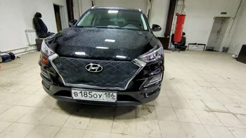 

Mask insulation radiator protection for car Hyundai Tucson 2018-