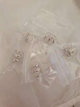 Pendientes de Clip para mujer, joyería Punk Rock sin piercing, aretes de oro, regalo bonito, novedad de 2020