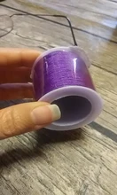 50 metros 0,8mm Cordón de Nylon hilo nudo chino Macrame cable pulsera trenzada cuerda manualidades con abalorios joyería de DIY cable del hilo de rosca