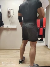 Pantalones cortos deportivos de camuflaje para hombre, 2 en 1, de secado rápido, para gimnasio, Fitness, trotar, entrenamiento, 2021