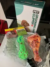 Kit de cortadora de pelo para perros, afeitadora recargable por USB Gato, bajo ruido, cuchilla de repuesto