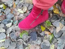 Botas de nieve con cremallera para mujer, zapatos cálidos de felpa para invierno, a la moda, tobilleras de marca, 2020